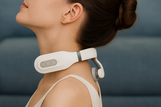 Portable neck massager