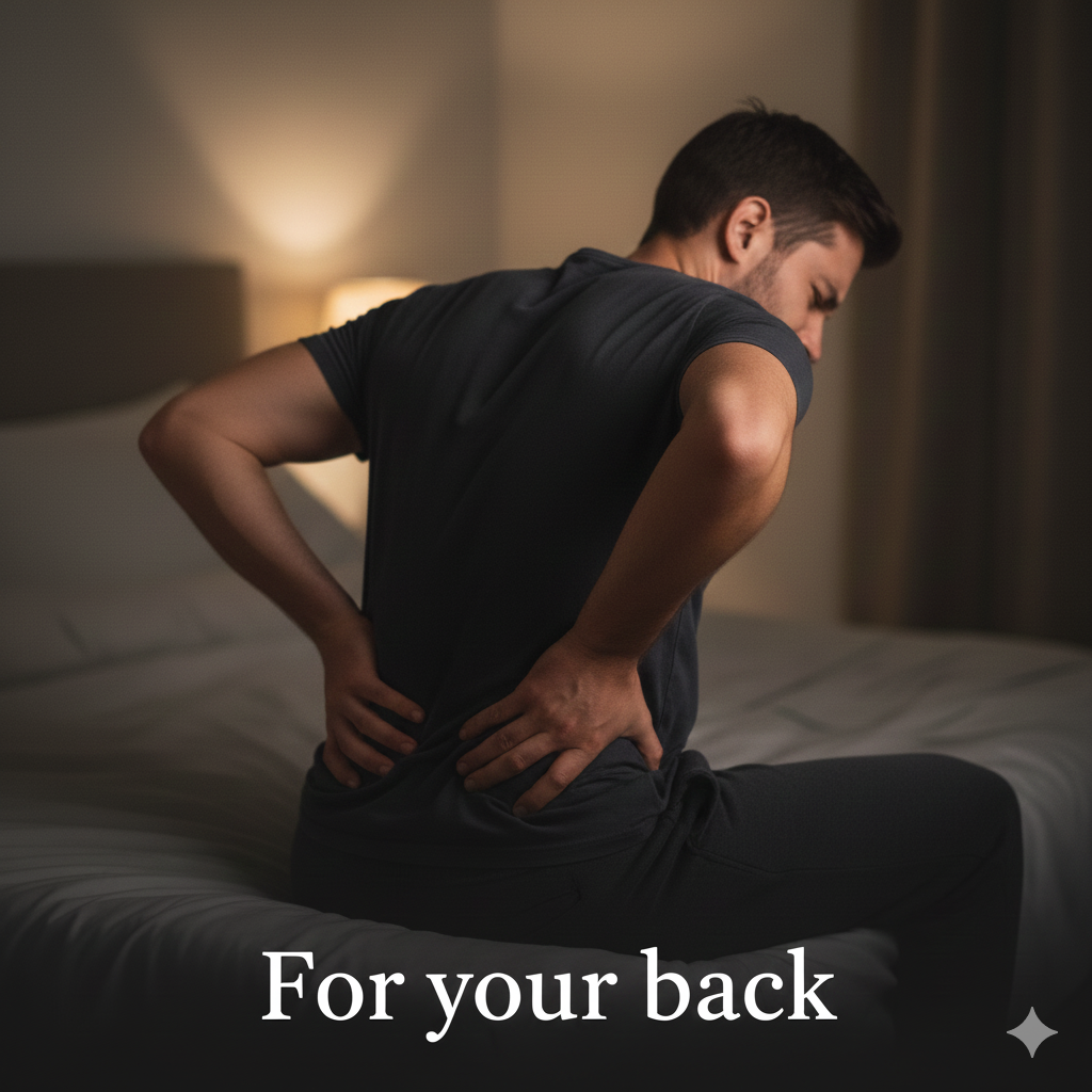 For your back