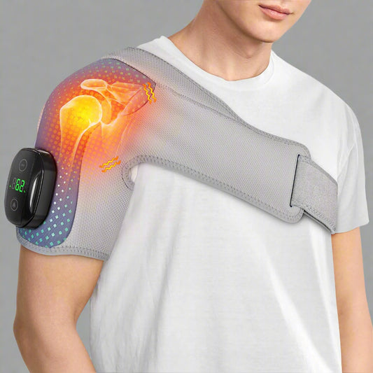 Heated Shoulder Massager for healing and relaxation
