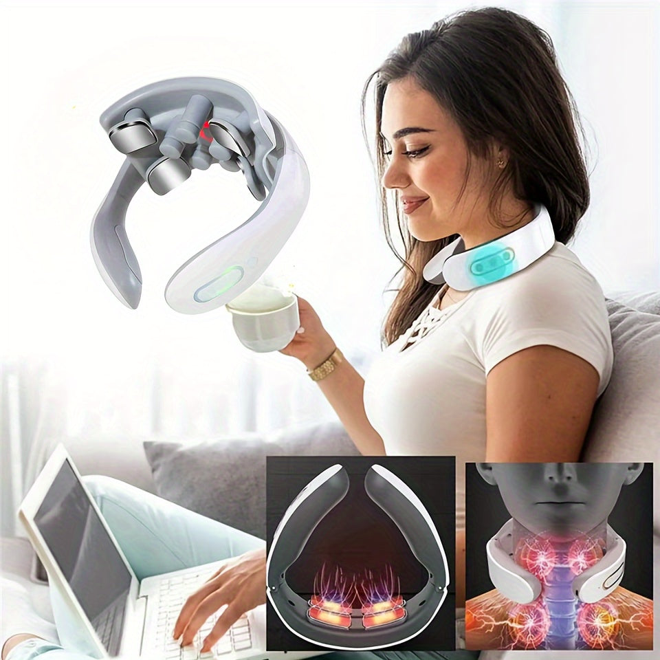 Portable neck massager