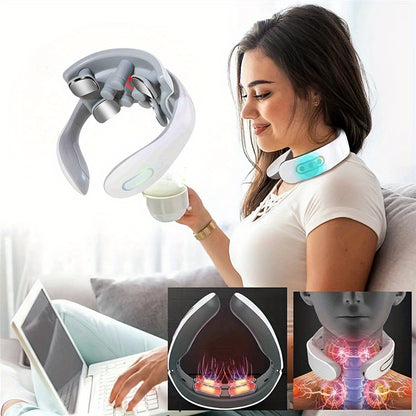 Portable neck massager