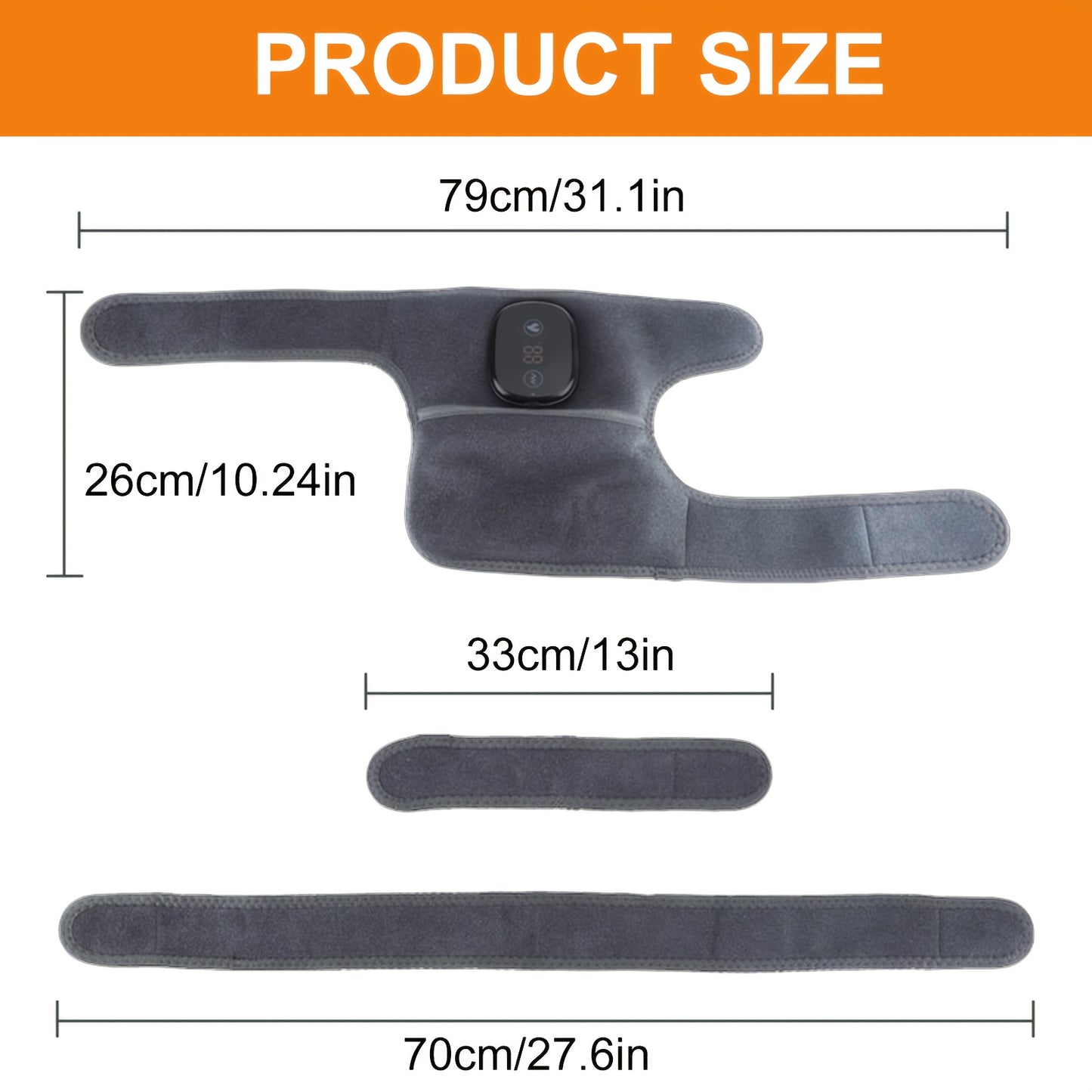 Knee heater and massager